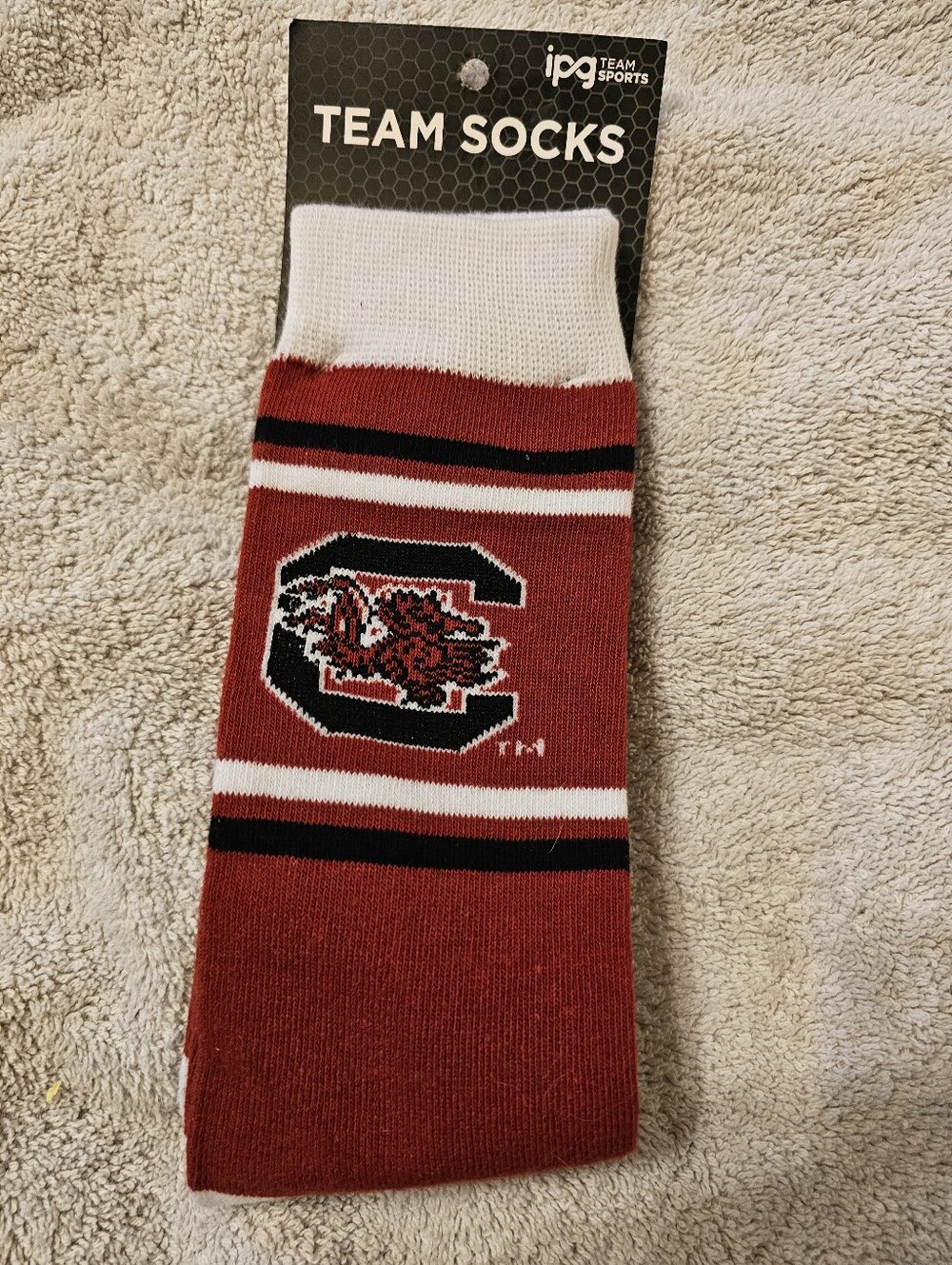 NWT South Carolina Gamecocks Socks.